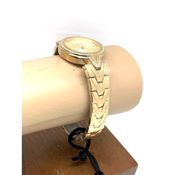 Versus by Versace Women's Watch VSPCI5421 Quartz Gold Stainless Steel 34mm - Picture 12 of 14